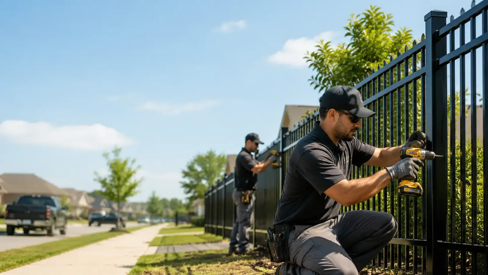 Metal Fence Installation in Siler City, NC